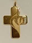 Cruz em ouro JMJ