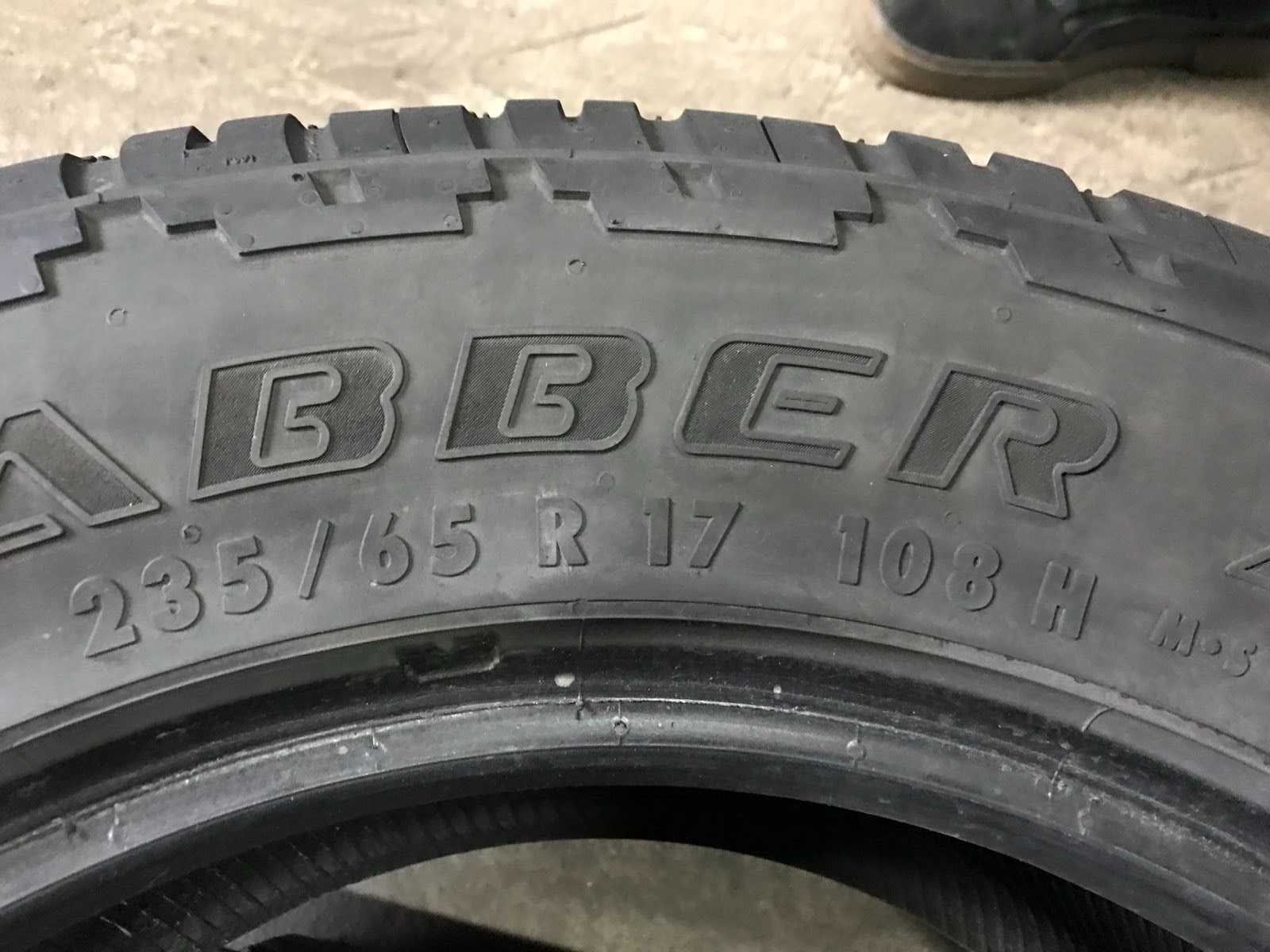 Шини General 235/65r17 Пара літо б/у склад Оригінал