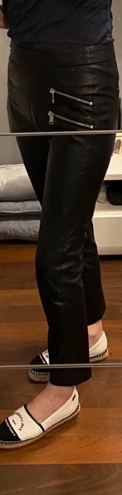 Guess spodnie skórzane