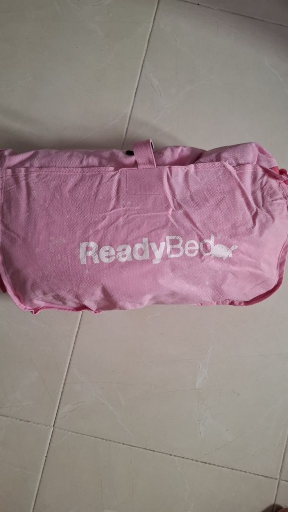 Saco cama para crianca insuflável