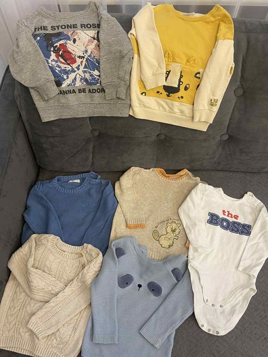 Paczka ubrań dla dziecka rozmiar 86