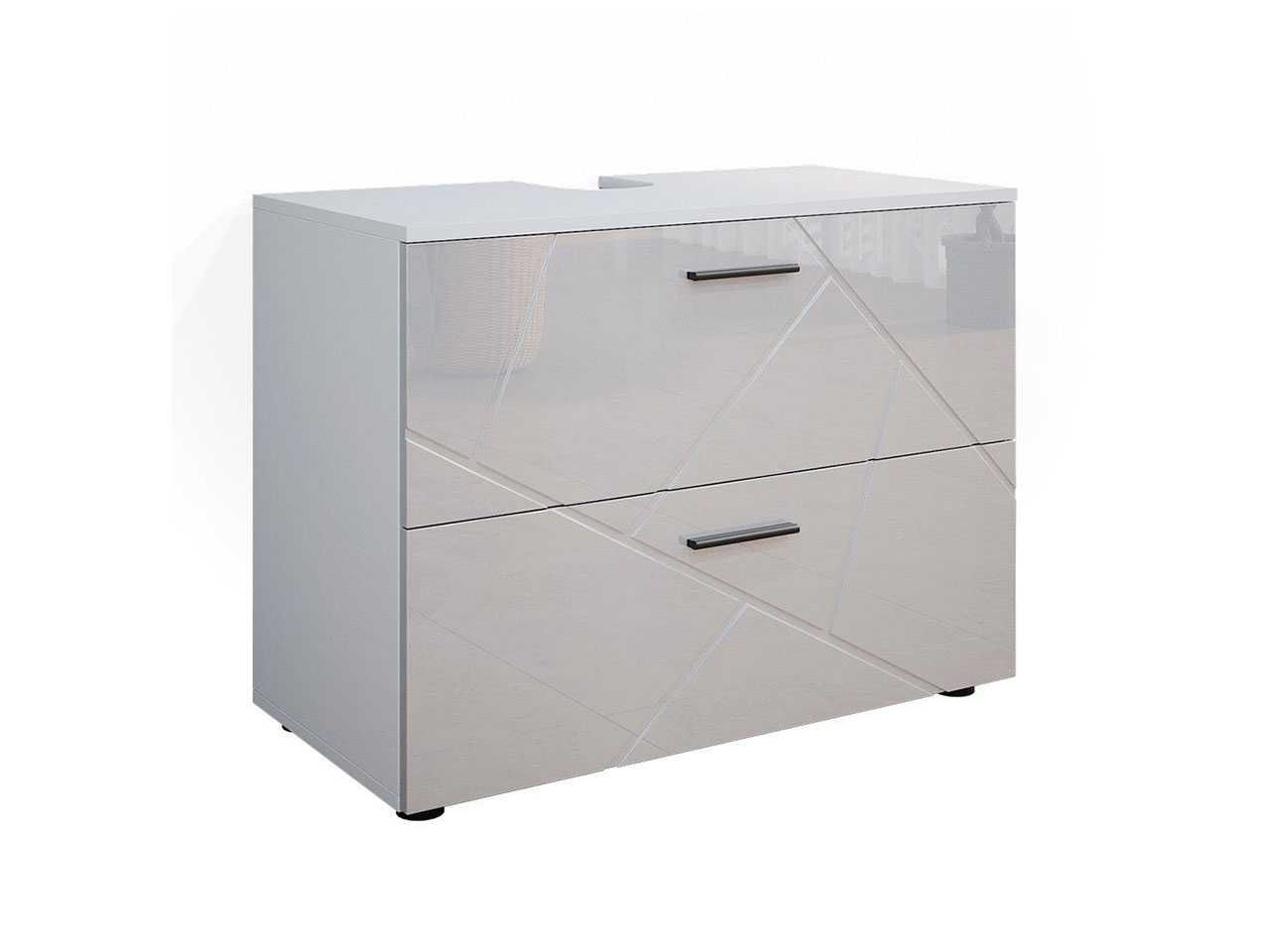 Szafka łazienkowa pod umywalke  80cm  biała vicco ilias