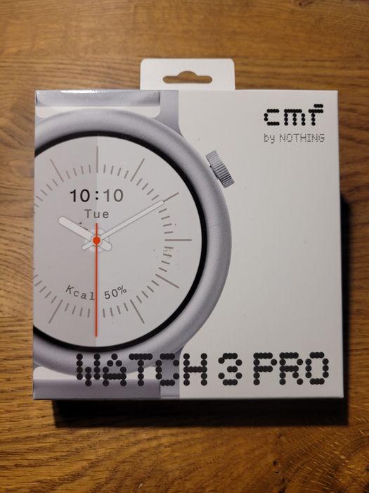 CMF Watch Pro 3 Nothing szary smartwatch  nowy gwarancja