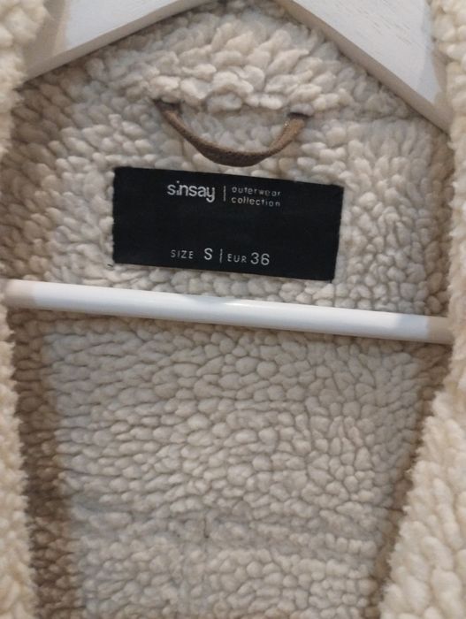 Kożuszek damski kurtka Sinsay S