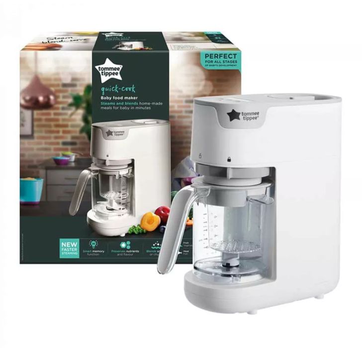 Пароварка-блендер Tommee Tippee QUICK-COOK прикорм blw