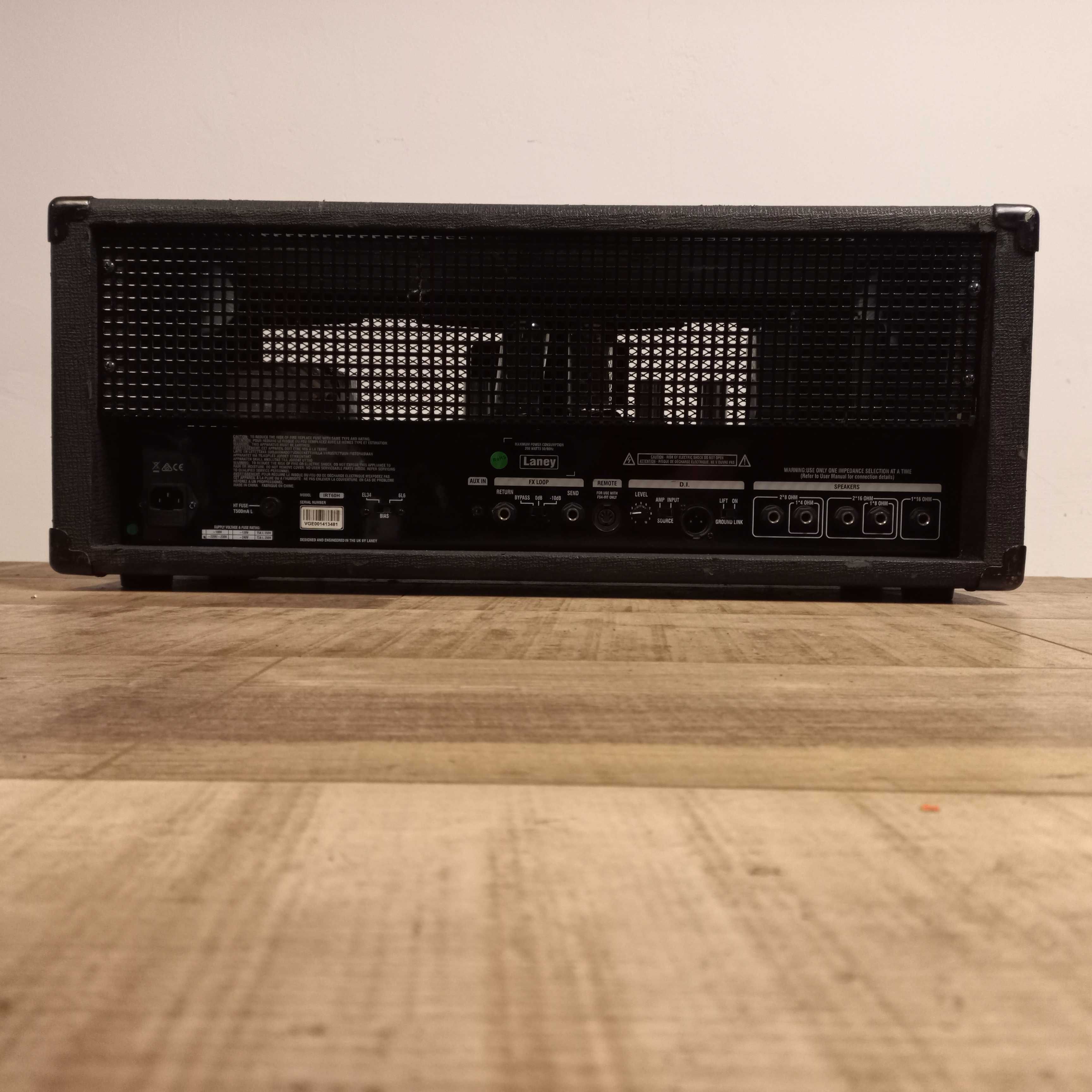 Laney Ironheart IRT60H lampowy head gitarowy zamiana
