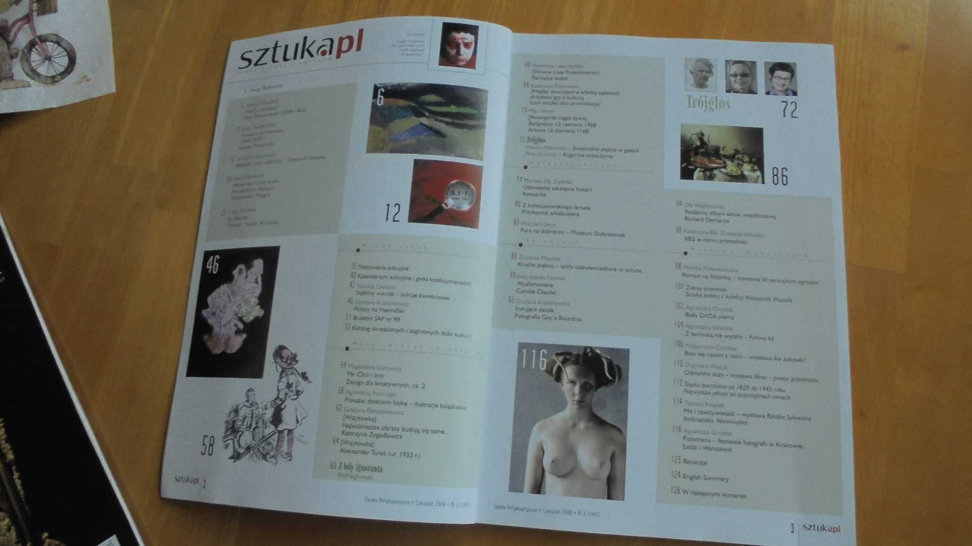 Czasopismo Sztuka .pl,gazeta antykwaryczna 06/2008