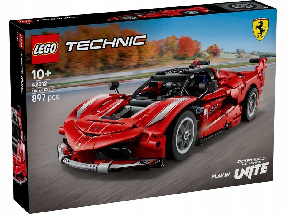 Nowe Klocki LEGO Technic 42212 Ferrari FXX K - Sklep!