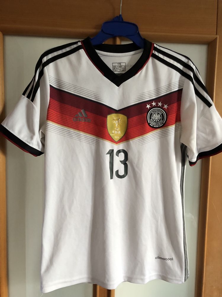 Muller Germany Niemcy Adidas Koszulka piłarska