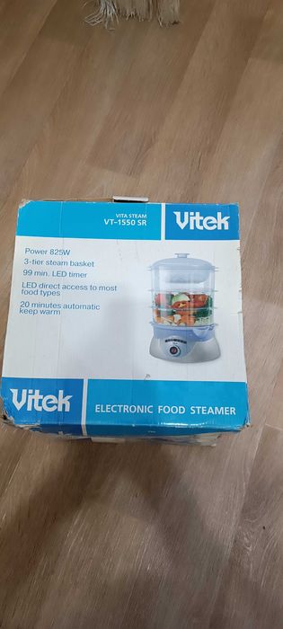 Пароварка VITEK VT-1550 SR в ідеальному стані.
