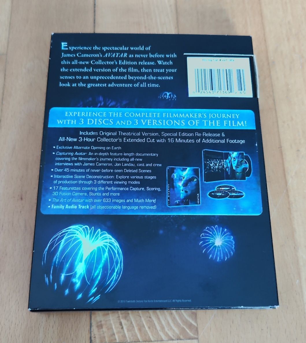 Avatar - Edição Coleccionador - 3 Blu-ray Digibook