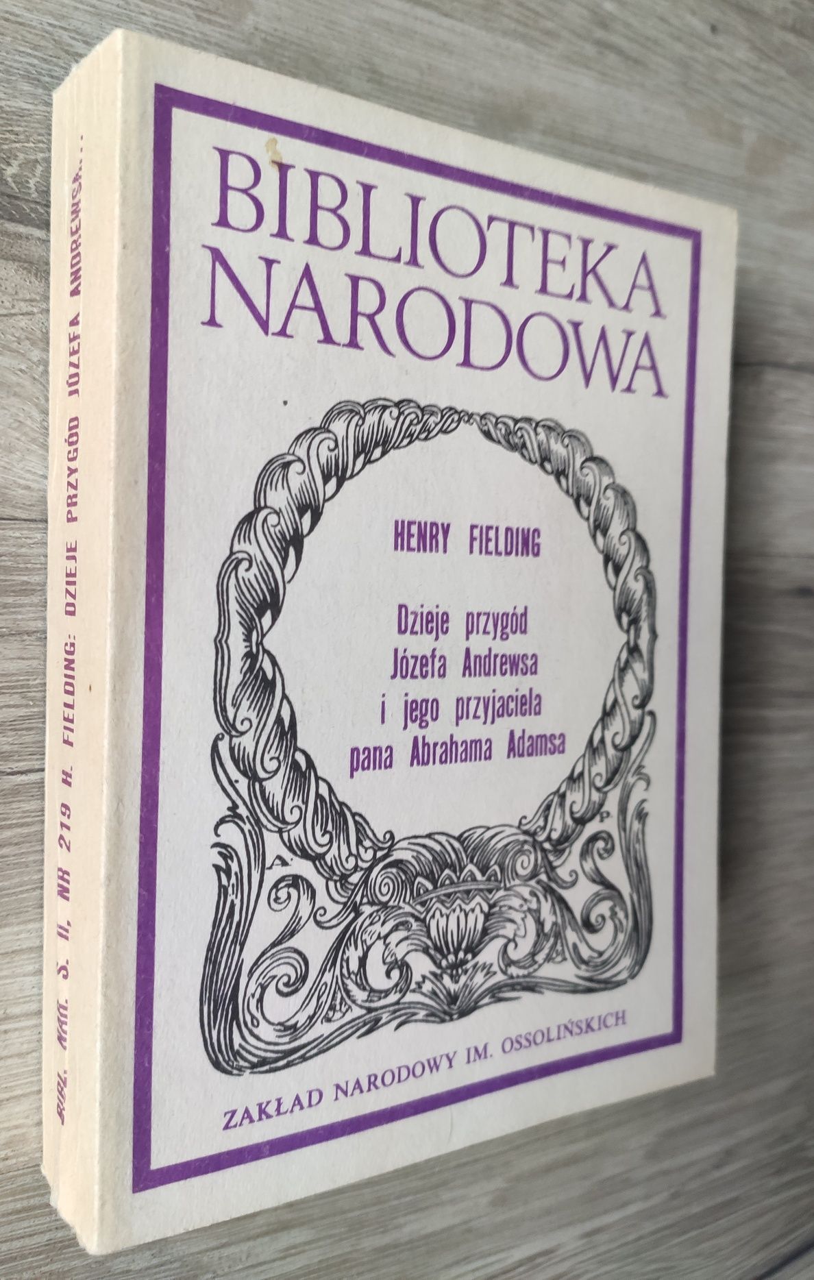 Henry Fielding Dzieje przygód Józefa Andrewsa i jego przyjaciela pana