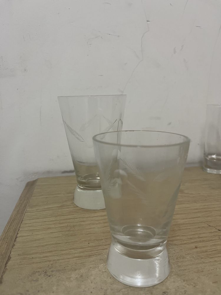 Varios copos cálice