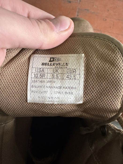 Продам берці Belleville демесезон