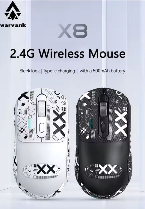 Безпровідна мишка Warvank X8