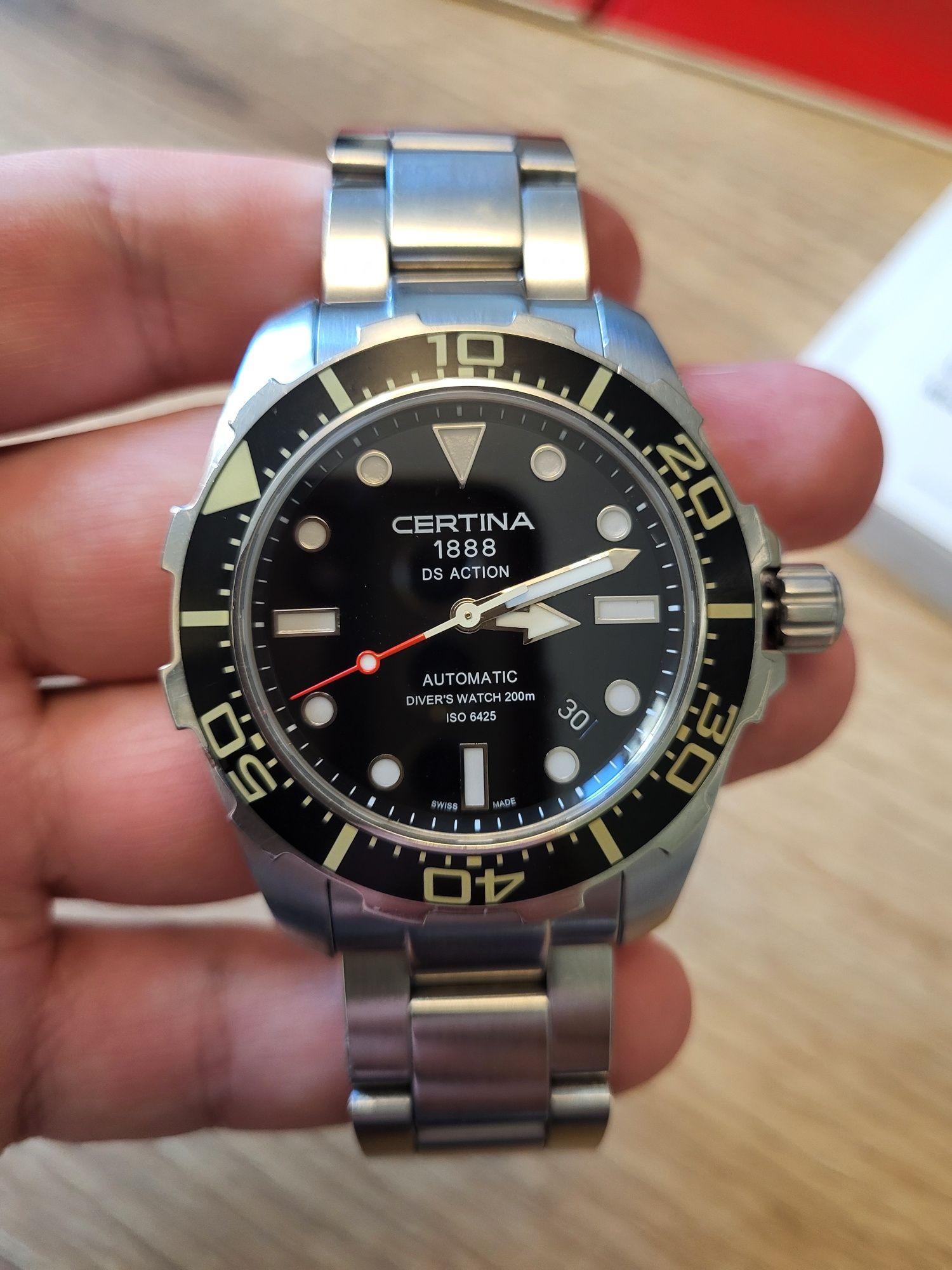 Годинник Certina DS Action divers часы механические