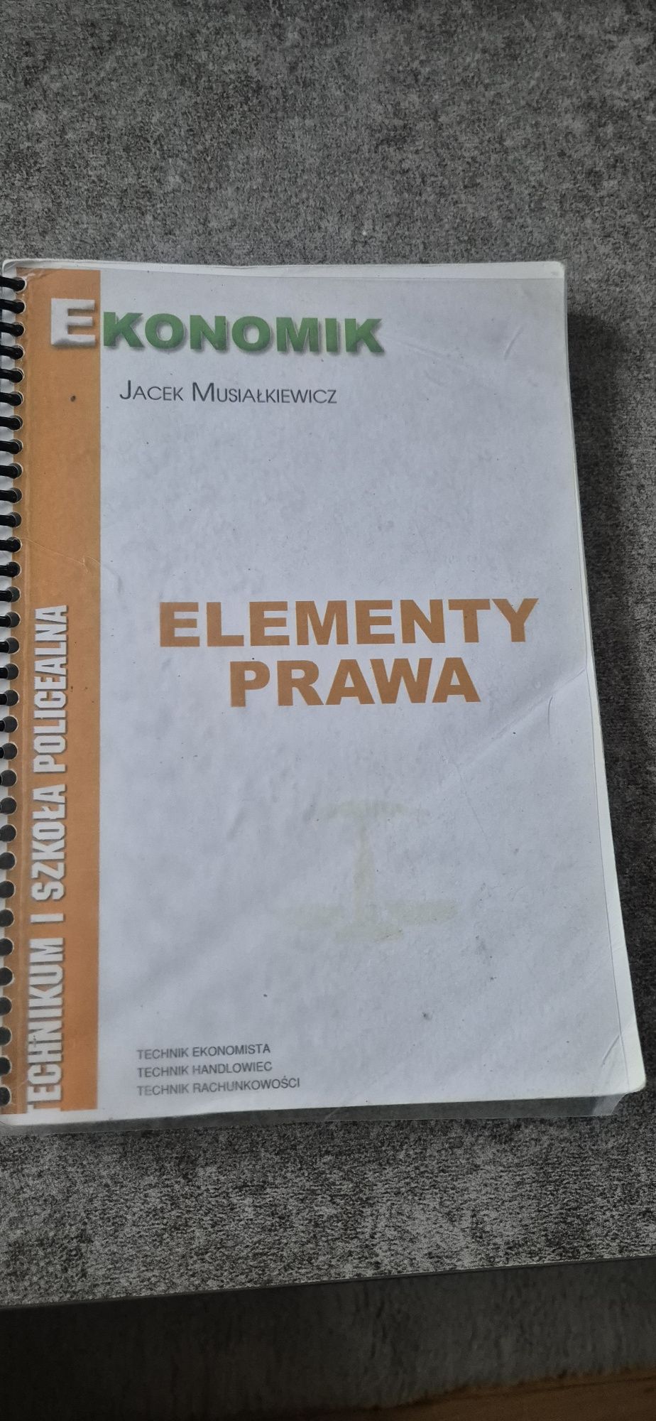 Podręcznik elementy prawa