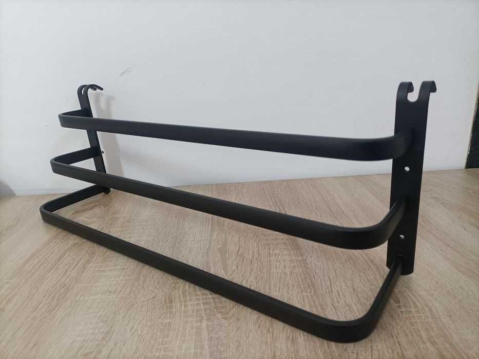 Półka Wieszak Metalowy Wisząca Za Drzwi 60cm NOWA Nr114
