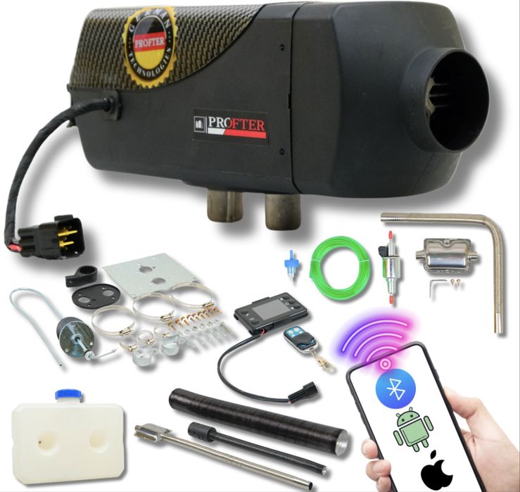 Автономный обогреватель дизельный 2 кВт 12 В