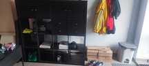 Regał czarnobrąz IKEA KALLAX  147x147 cm stan BDB