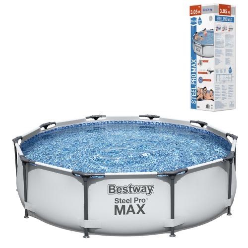 Каркасный бассейн Bestway 56406 Steel Pro Max 305х76 см
