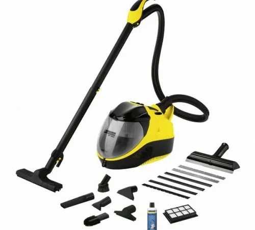 Karcher SV 1802 + akcesoria – odkurzacz parowy 2w1, stan bardzo dobry