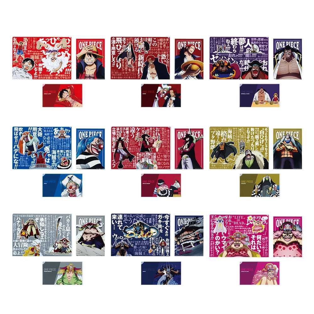Teczki A4 + naklejka One Piece Figurka Manga Anime
