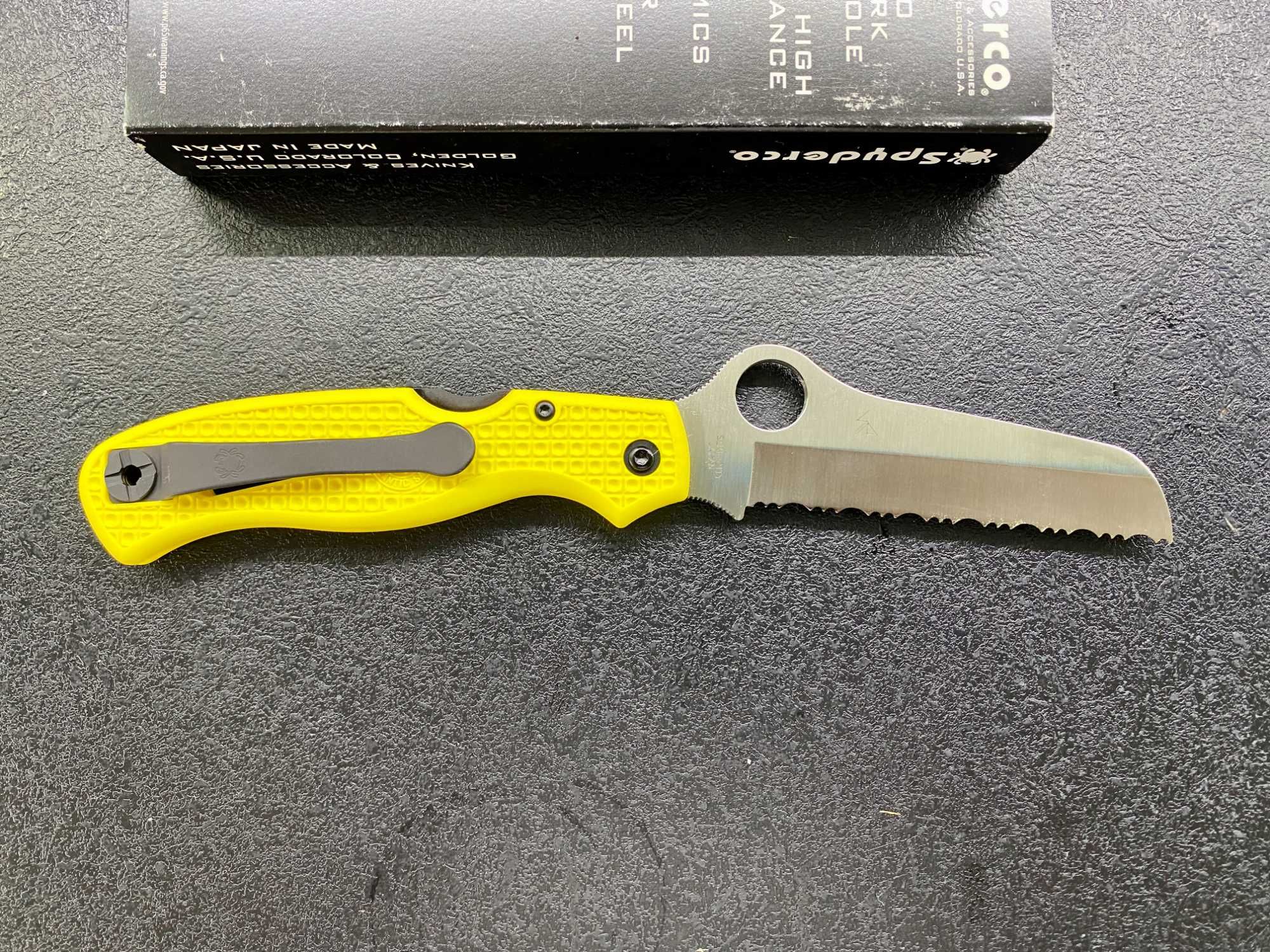 Spyderco C89SYL Atlantic Salt, Japan