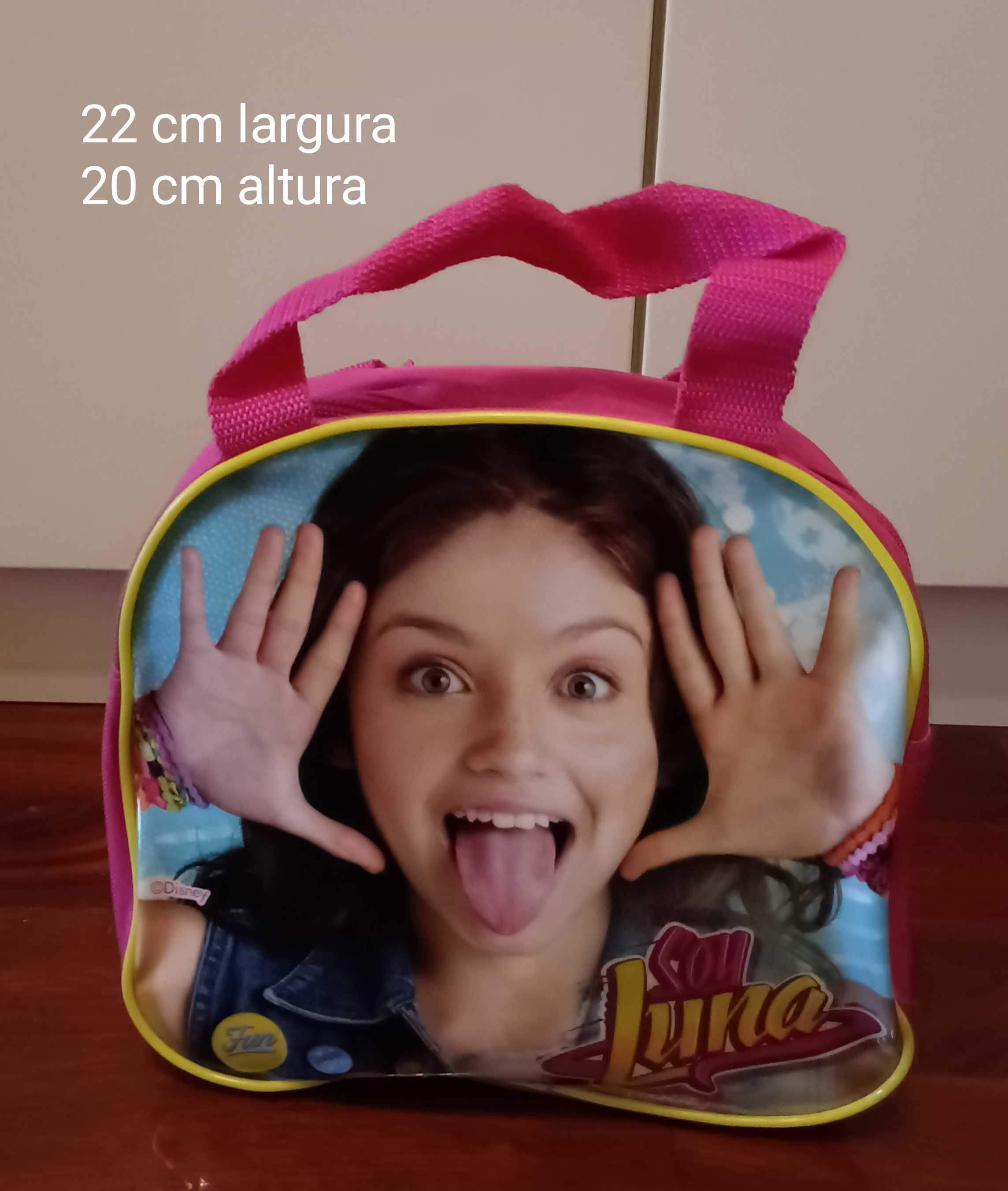 Lancheira para criança - menina - Luna - Disney