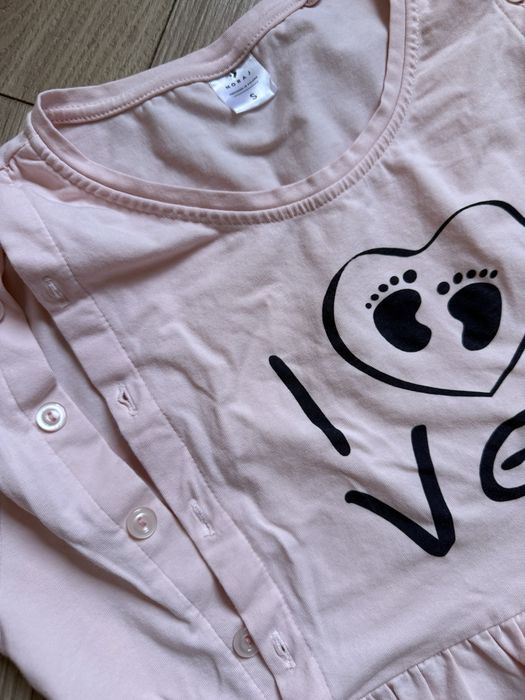 Bawełniana koszula dla mam do karmienia r S Moraj