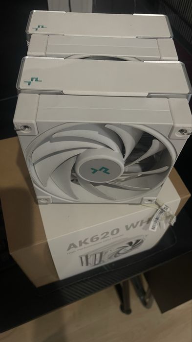 DEEPCOOL Ak620 Branco Cooler Cpu 2X120mm