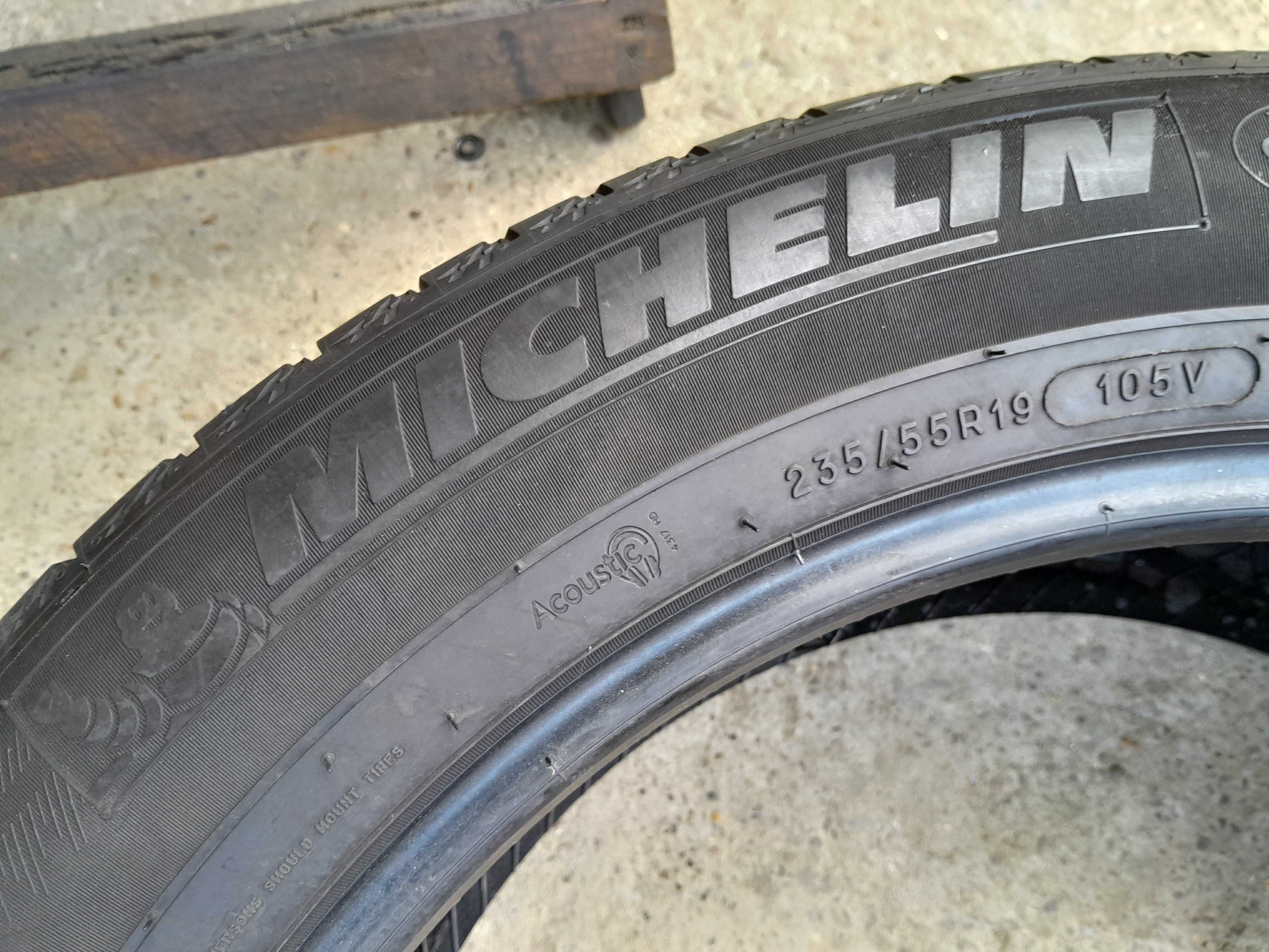 235/55 r19 Michelin 2шт. Шини літні резина летние літо 235 55 19