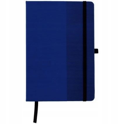 Notebook Notatnik A5 Niebieski Z Gumką 80 Str.