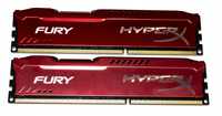 HyperX Fury 8GB 2x4GB DDR3 1600MHz CL10 1.5V