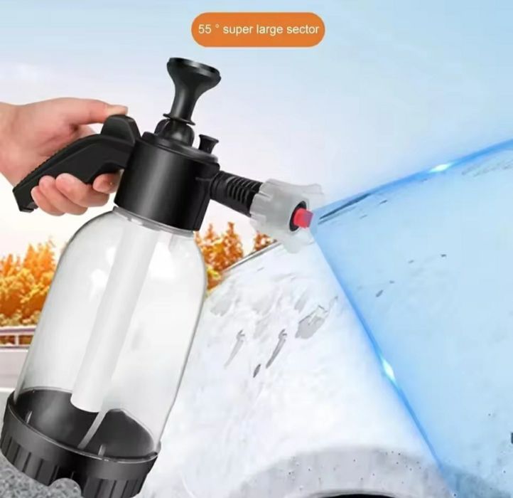 Піногенератор Xiamen для автомийки помповий розпилювач 2 л Чорний