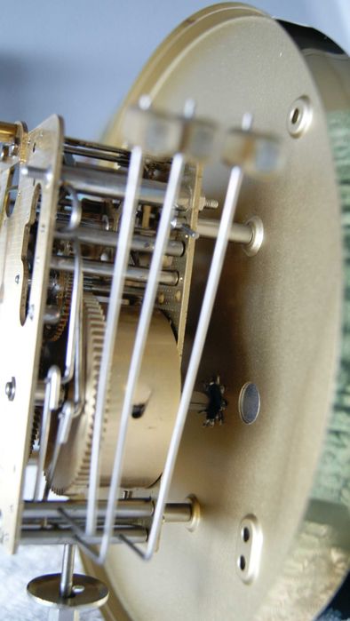 176 Zegar wiszący mechaniczny Franz Hermle Jeka lata 80