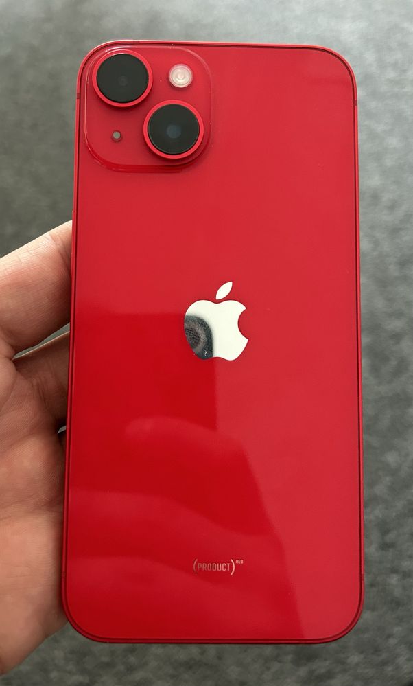 Iphone 14 Red 128GB + etui, stan idealny, w pełni sprawny, bez blokad