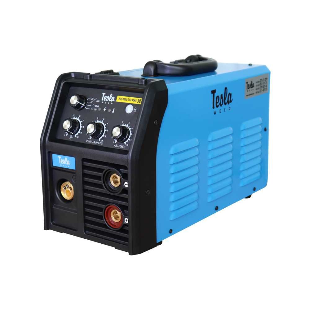 Сварочный полуавтомат Tesla Weld MIG/MAG/FCAW/TIG/MMA 302