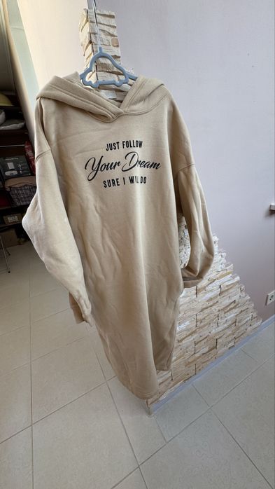 Спорт платье толстовка