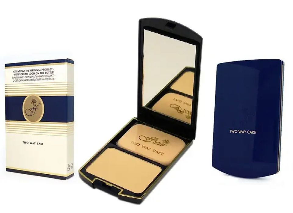 Крем-пудра Fleur 2 в 1,  тон 7, оригінал.