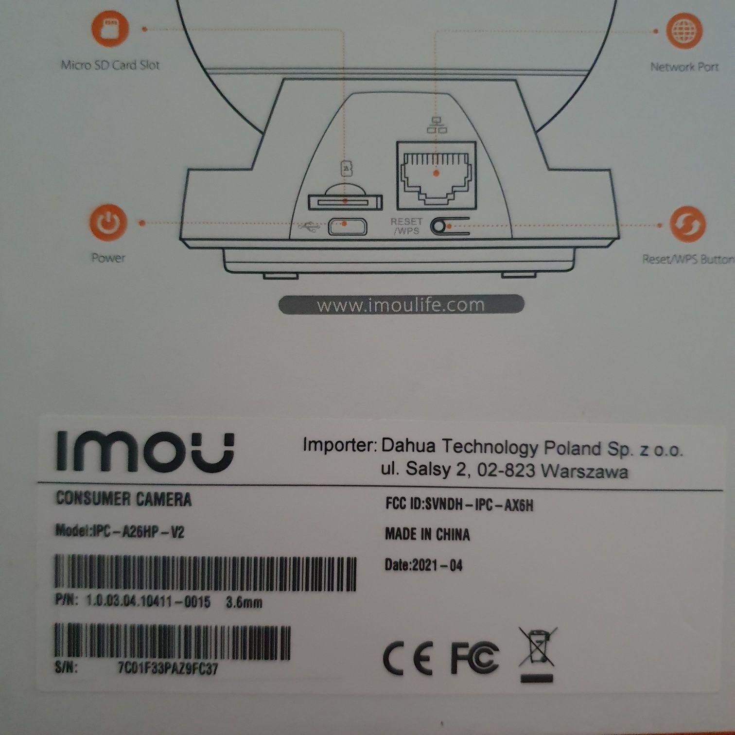 Imou RANGER PRO kamera