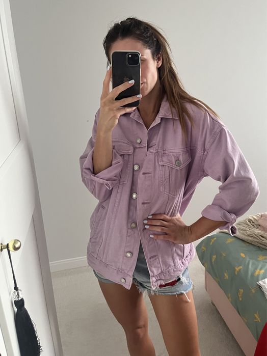 Kurtka jeansowa oversize