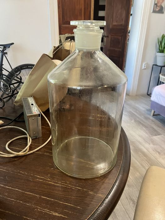 Karafka laboratoryjna, cylinder szklany, do bimbru wołomin