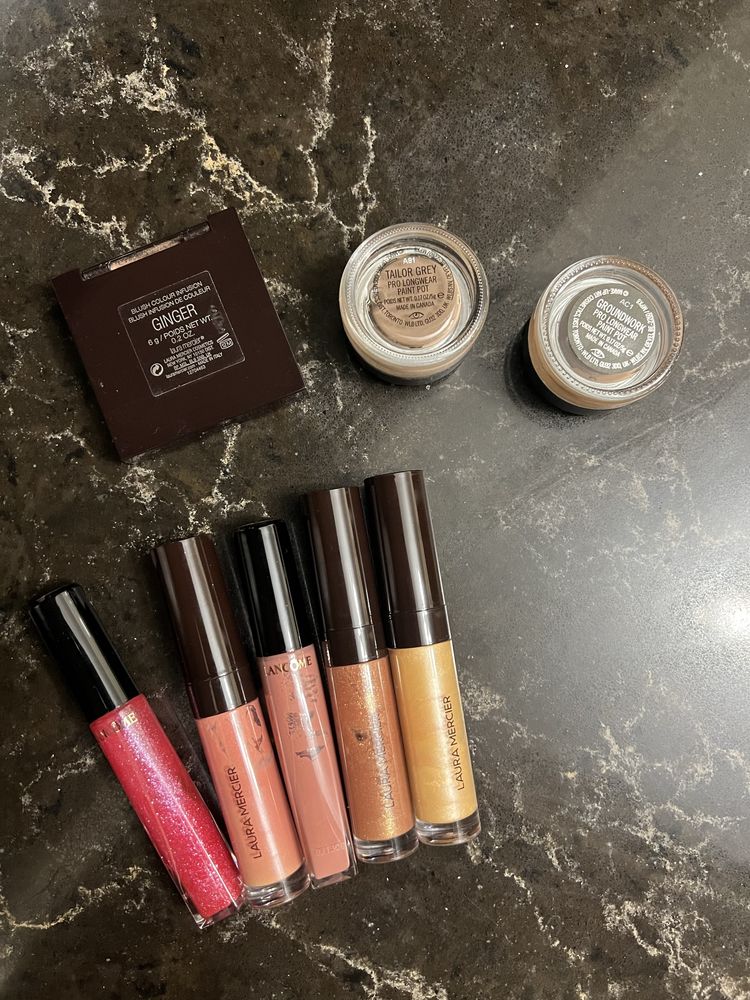 Laura Mercie, Dior, Mac, Lancome лот косметики!