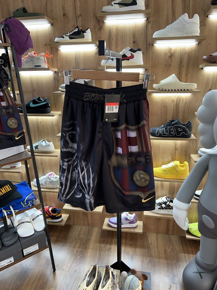 Шорти Cactus Jack x Barcelona x Nike Travis Scott Black