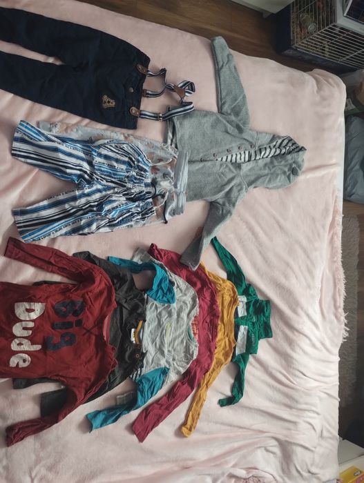 Paka ubrań chłopiec 92-98