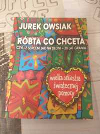 Sprzedam książkę Jurek Owsiak -Ròbta co chceta