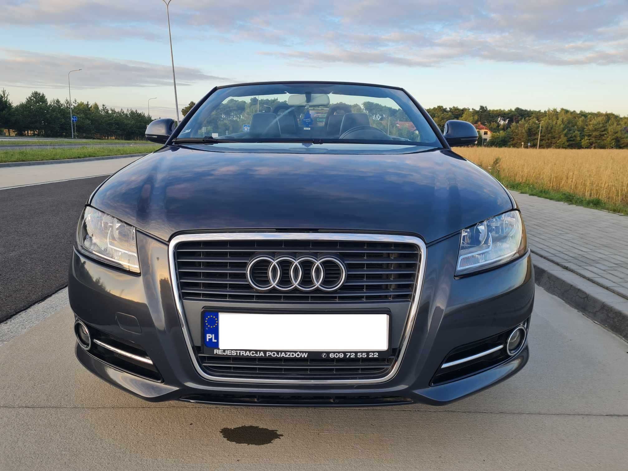 Audi A3 Cabrio 1.6tdi Alcantara duże radio alu 17