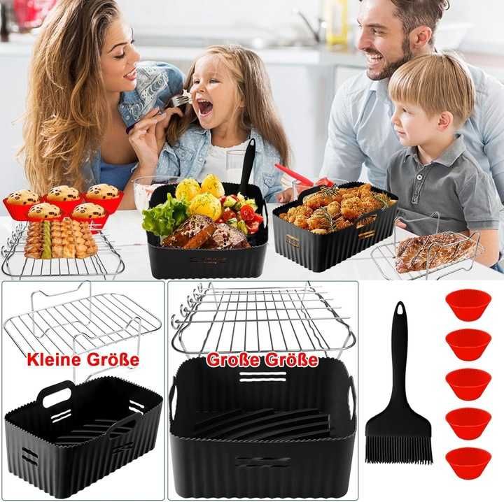 Zestaw akcesoriów do frytkownicy Tefal EY9018 Dual Easy Fry 5,2L