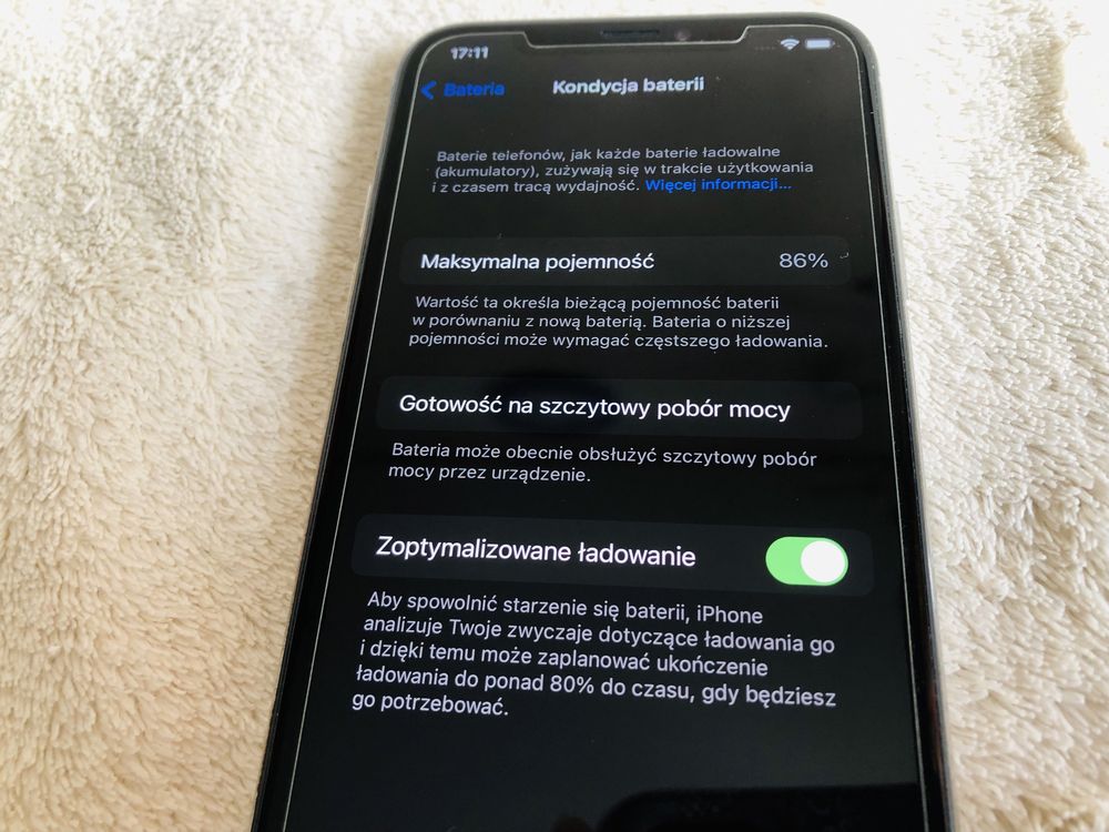 iPhone X 64 GB biały